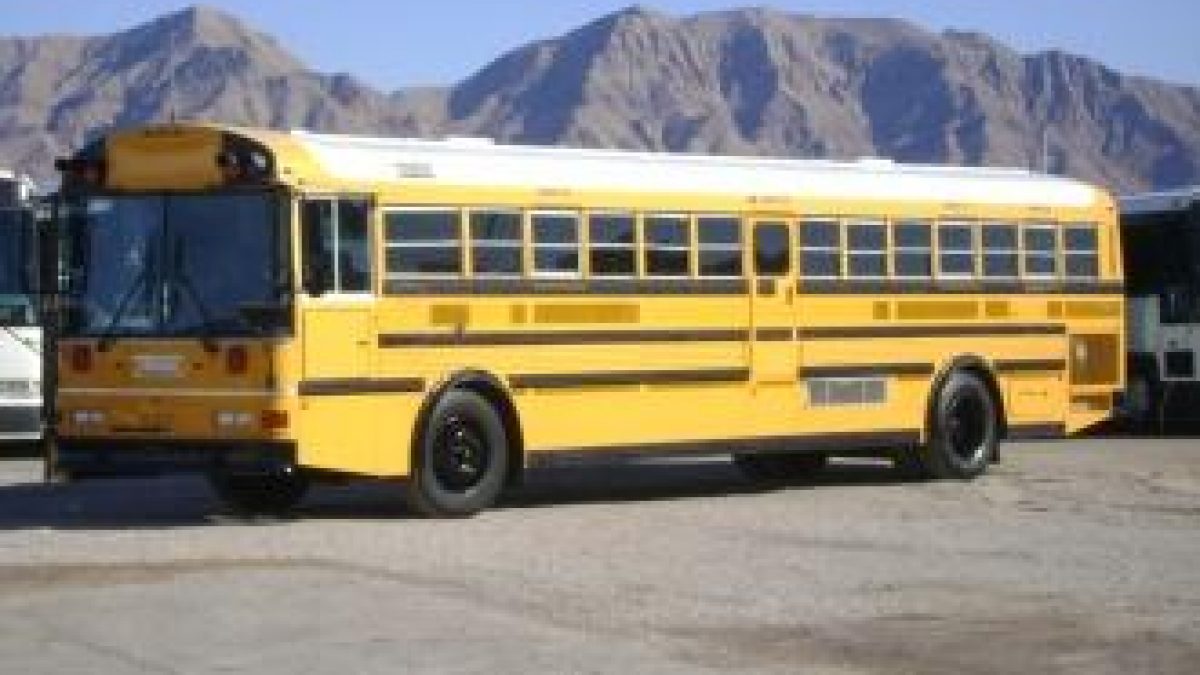 High Capacity Thomas School Bus B Las Vegas Bus Sales