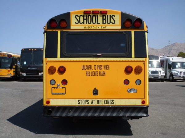 Rear View of 2007 Thomas Saf-T-Liner HDX School Bus