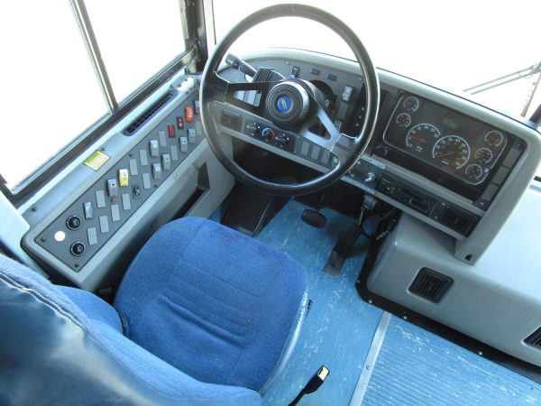 Drivers Seat View of 2007 Thomas Saf-T-Liner HDX School Bus