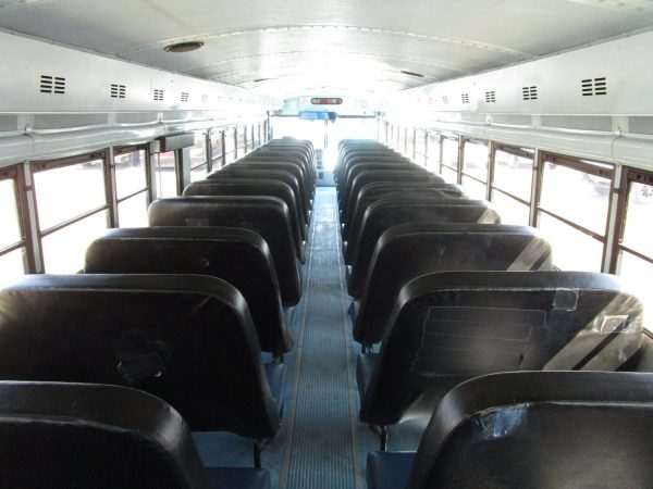 Rear Aisle View of 2007 Thomas Saf-T-Liner HDX School Bus