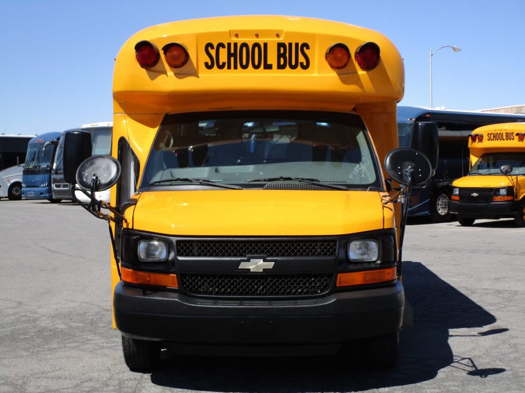 2015 Chevy Starcraft Quest School Bus B44560 - Las Vegas Bus Sales