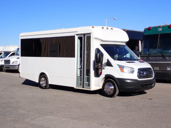 2017 Ford Transit Glaval Shuttle Bus S42618